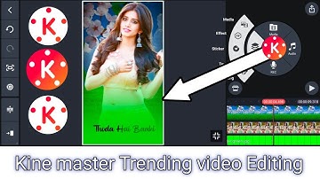 How to make status in kine master l Trending new whatsapp status video editing 2022 for kinemaster