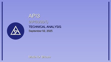 API3 (API3USDT) Technical Analysis - Price Prediction & Buy or Sell September 02, 2025