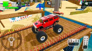 Red Blade Monster Stunts 3D Android Games- Monster Truck XT Airport Derby [ 4K 60 FPS ] screenshot 1