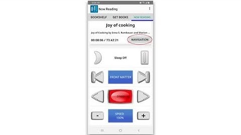 BARD Mobile for Android How-To Series: How to Navigate an Audio Book