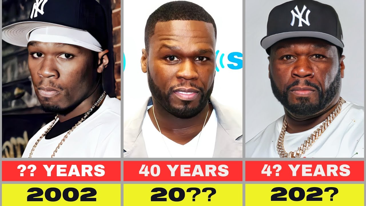 50 Cent from 2002 to 2024 Transformation! - YouTube(03)
