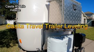 Casita Travel Trailer Leveling