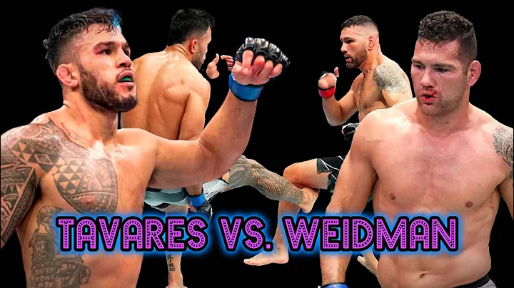 JFKN Clips: Weidman Drops one to Tavares