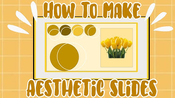 How to make aesthetic google slides | for school, personal use and others! (7)