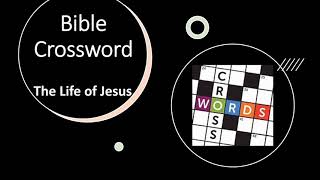 Bible Crossword Puzzle: The life of Jesus. Bible trivia. Bible quiz. screenshot 4