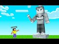 We TURNED JELLY Into A STATUE! (Minecraft)