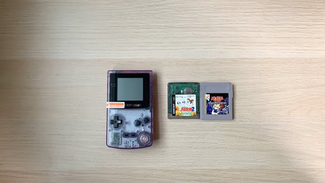 Game Boy Color Unboxing ASMR YouTube