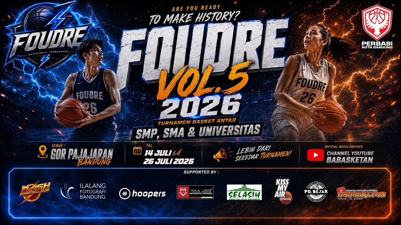 🔴 LIVE | SMAK 2 BINA BAKTI MATIUS VS SMAN 28 BDG | FOUDRE VOL. 5 2026 | DIVISI II SMA PUTRA