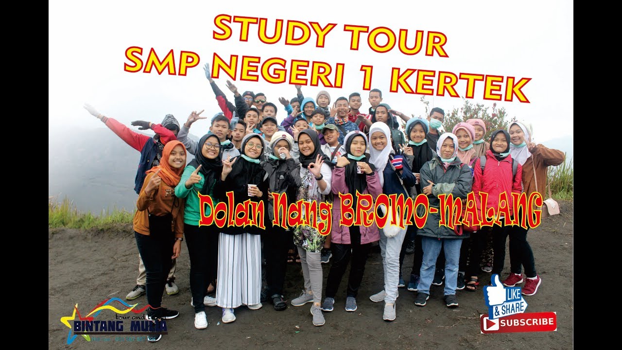 SMP N 1 Kertek Dolan Bromo-Malang 2019
