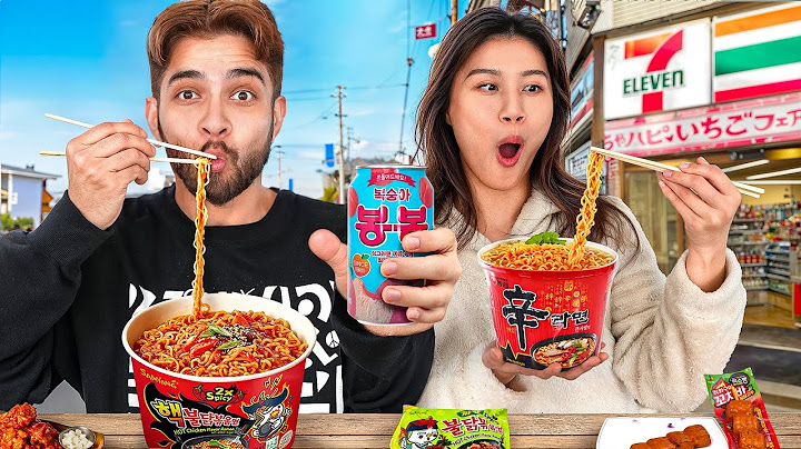 Surviving On Convenience Store Food For A Day 🇰🇷