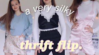 DIY: Silk Slip Dresses & Camis | THRIFT FLIP