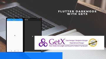 flutter dark theme with getx package