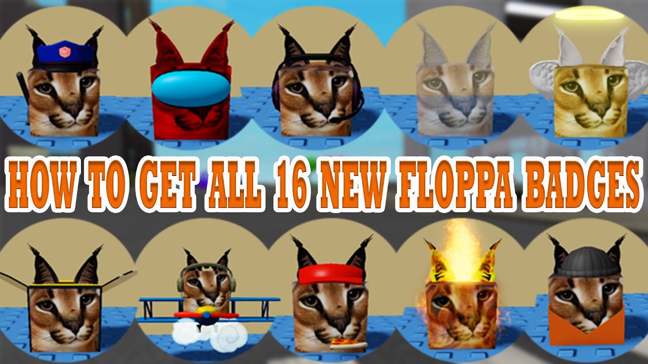 How to get the SOGGA CUBE BADGE & MORPH in FIND THE FLOPPA MORPHS