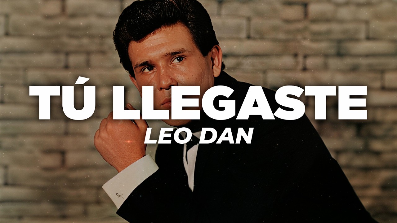 Leo Dan - Tú Llegaste, Cuando Menos Te Esperaba (Letra)