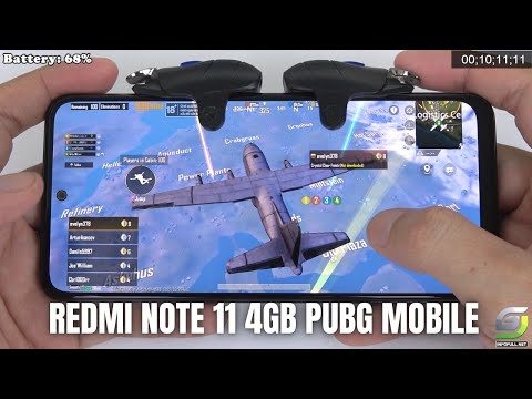 Redmi Note 11 (4GB/64GB) test game PUBG Mobile