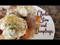 Chicken Stew and Dumplings