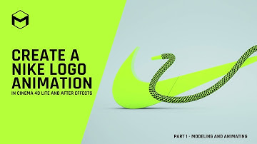 Create a Nike Logo Animation in Cinema 4D Lite and After Effects Part 1/2