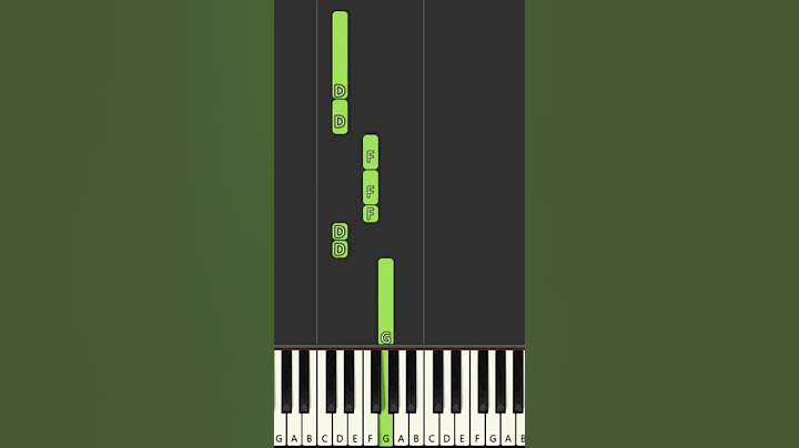 Geboren Um Zu Leben (Easy Piano Tutorial)