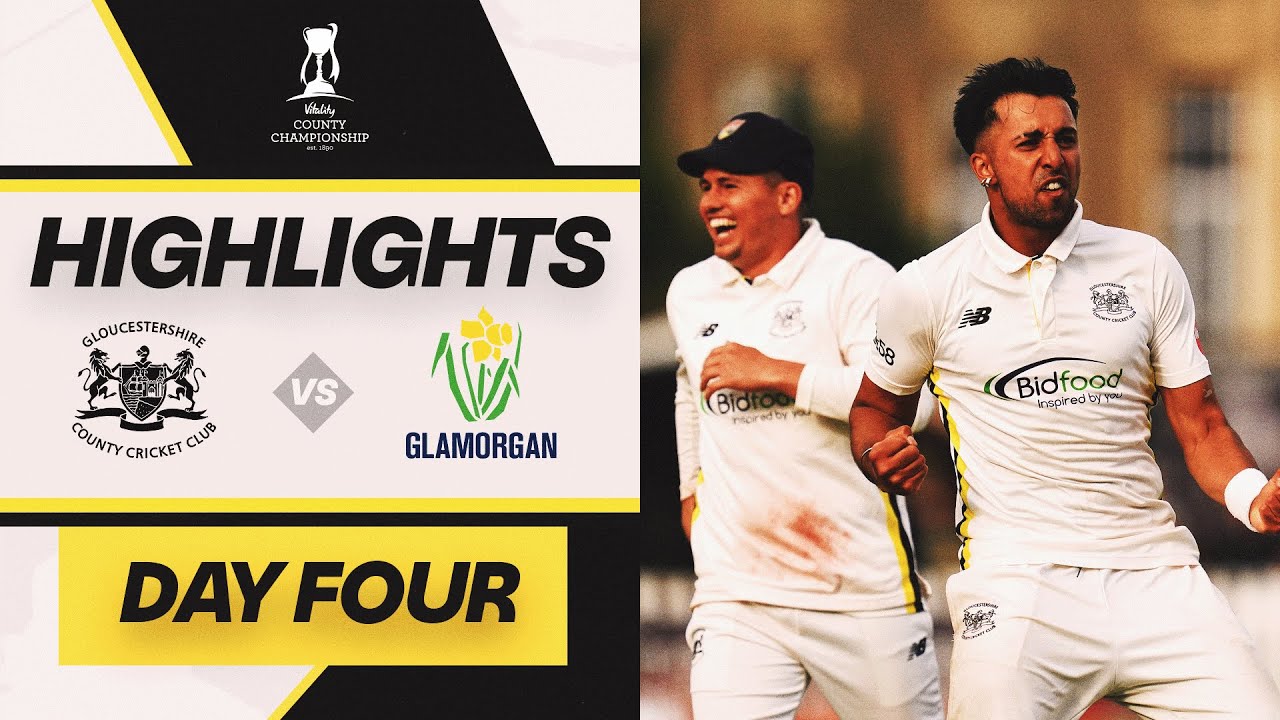 INSANE LAST BALL DRAMA BETWEEN GLOUCESTERSHIRE & GLAMORGAN 😱 | County Championship Highlights