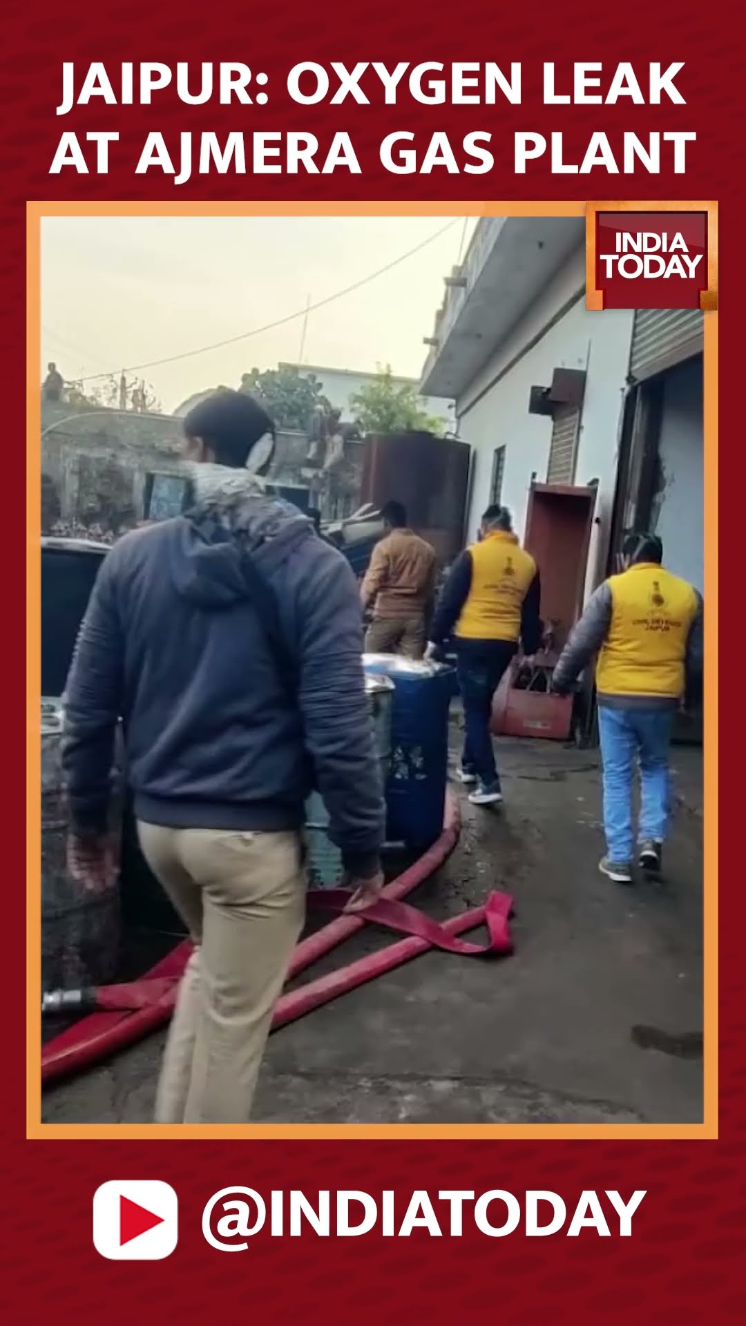 Jaipur: Oxygen Leak Contained At Ajmera Gas Plant In Vishwakarma Area, Defence Team Responds Quickly