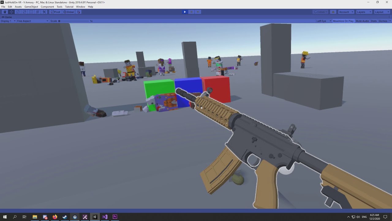 Epicenter VR Dev Log 1 - YouTube
