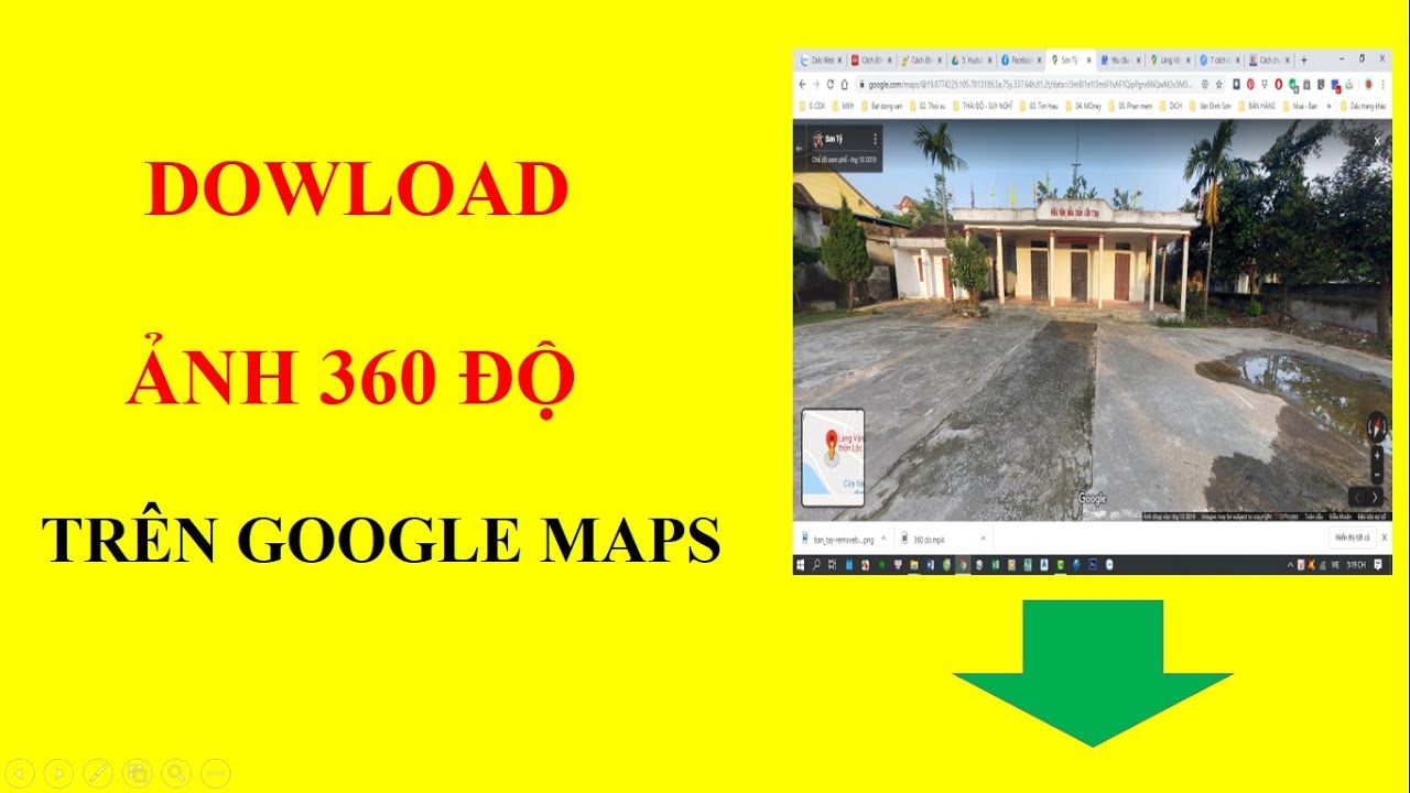 Dowload Ảnh 360 Độ Trên Google Maps| Văn Đình Sơn - Youtube