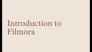 1. Introduction Filmora