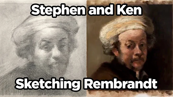 Pencil Versus Oil! | Stephen Bauman and Ken Goshen Sketch Rembrandt