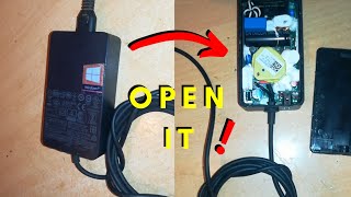 Open and Repair Microsoft Surface Pro Charger not working PART ONE #surfaceproadapterrepair