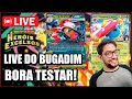 LIVE BUGADA - BORA TESTAR NOVOS DECK MEGA SCRAFTY E VILEPLUME DA ÉRICA - POKÉMON TCG LIVE