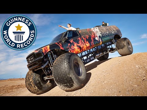 Longest monster truck - Guinness World Records