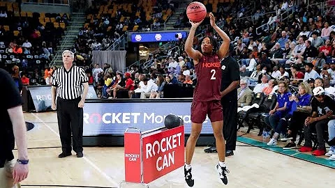 WBB: College Slam 3-point Contest (Aisha Sheppard)