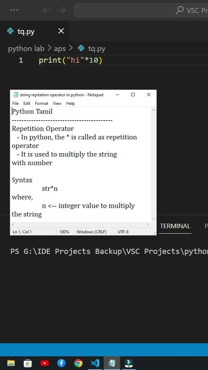 Python Aptitude Questions | String Repetition in Python #shorts - YouTube