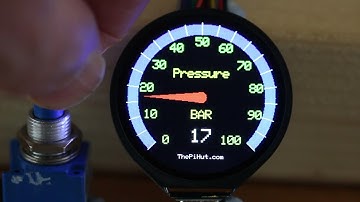 Gauge with Potentiometer input WaveShare Touch LCD 1.28"