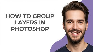 How To Group Layers In Photoshop - GUIDE!