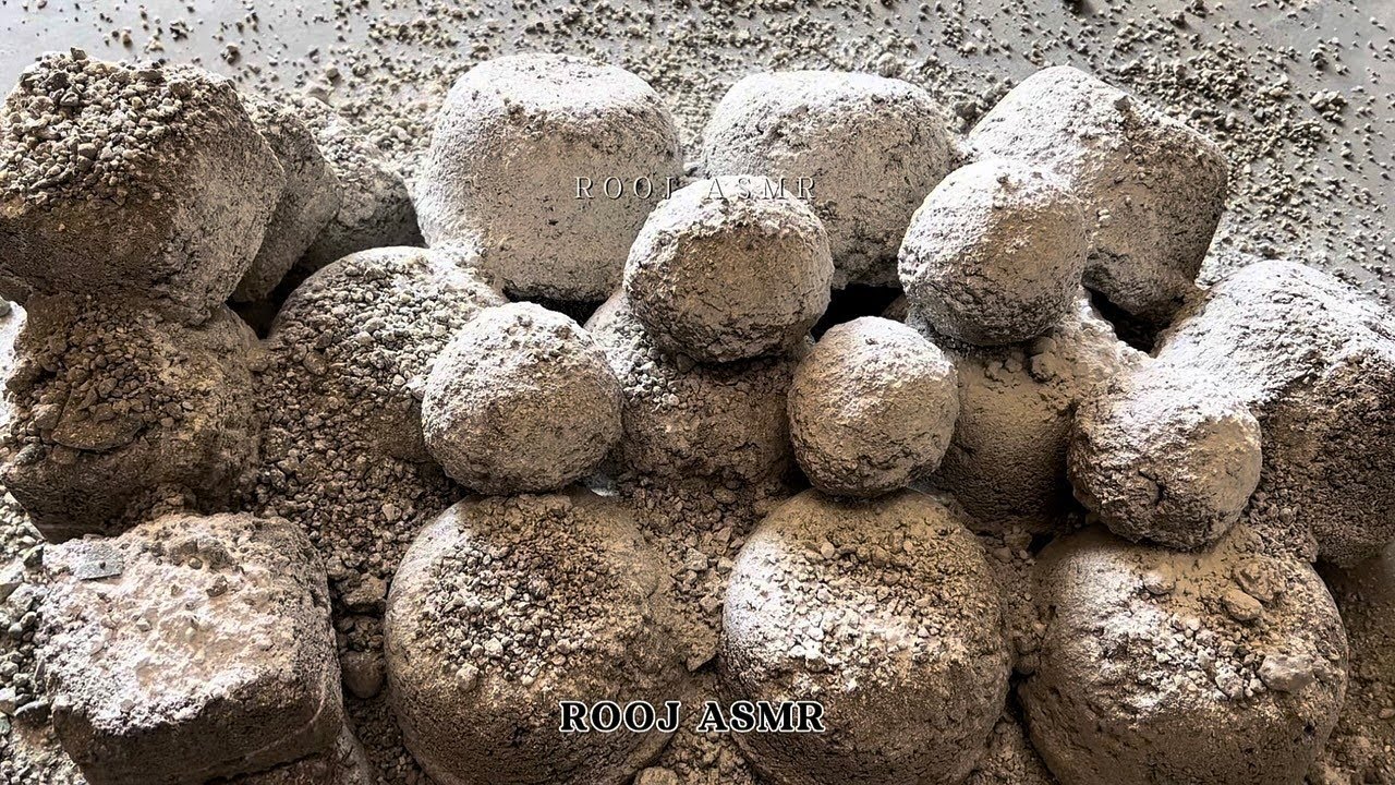 Stoney River Sand Dry Floor/Water/Dip Crumbles🩶💦Semi Hydrophobic Texture Pasteplay🤤Satisfying ASMR