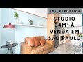 Pronto Pra Morar - Apto Studio à Venda na República 36m2