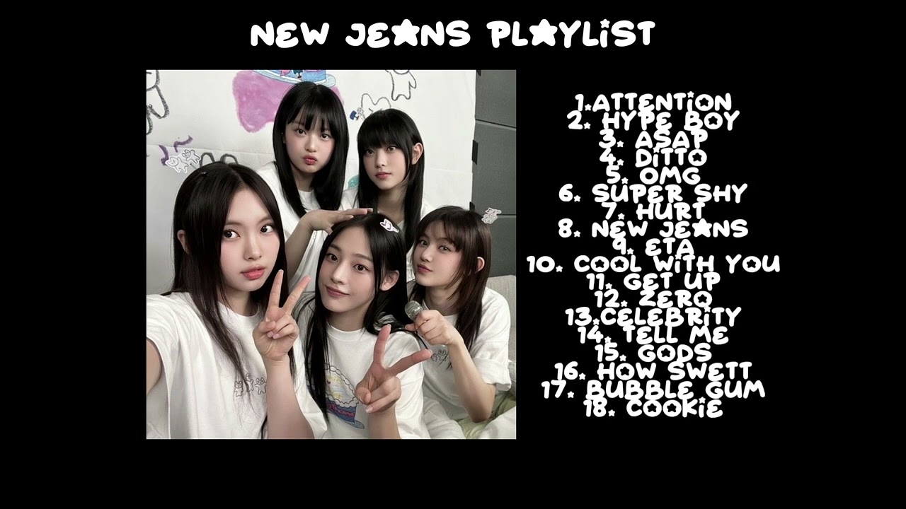 New jeans playlist 2024