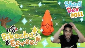 ROADTRIP RANDOM SHINY! SHINY METAPOD REACTION in POKEMON LETS GO PIKACHU AND EEVEE!