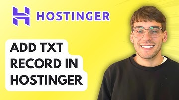 How to Add TXT Record in Hostinger [2025 Guide]