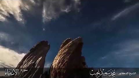 وإن كان مثقال حبة من خردل أتينا بها، وكفى بنا حاسبين | سورة الأنبياء | القارئ/ محمد سعيد نجيب
