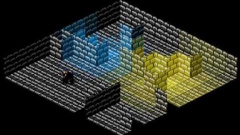 isometric thing, lighting + collision tests
