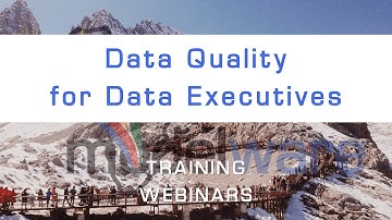 How-to Trust Data for Data Executives - Data Quality