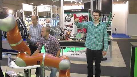 KUKA LWR controlled by MS Kinect