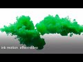 Ink Motion Effect Video -4k