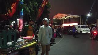 suasana alun2 simpang 7 kudus malam hari