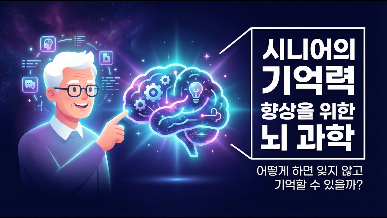나이 들어도 기억력이 유지되는 법 | 쉬운 과학 이야기
