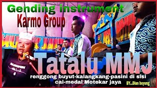 Gending instrument Tatalu jaipong MMJ Karmo group-(renggong buyut-kalangkang-pasini disisi cai-MMJ)