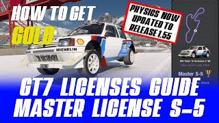 GT7 Master License S-5 Update 1.55 - Step by Step Tutorial Guide - Lake Louise Peugeot 205 T16 S5 Net Worth