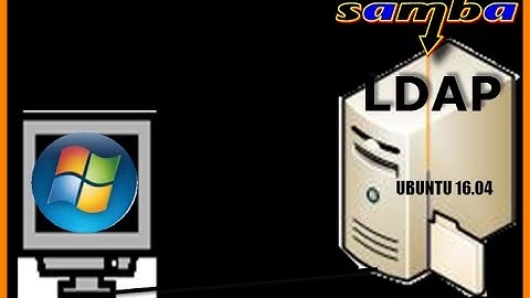 Intégration de SAMBA dans LDAP + test sur WIN7